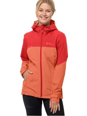 Jack Wolfskin WEIL T AL Hooded Colorblock Jacket